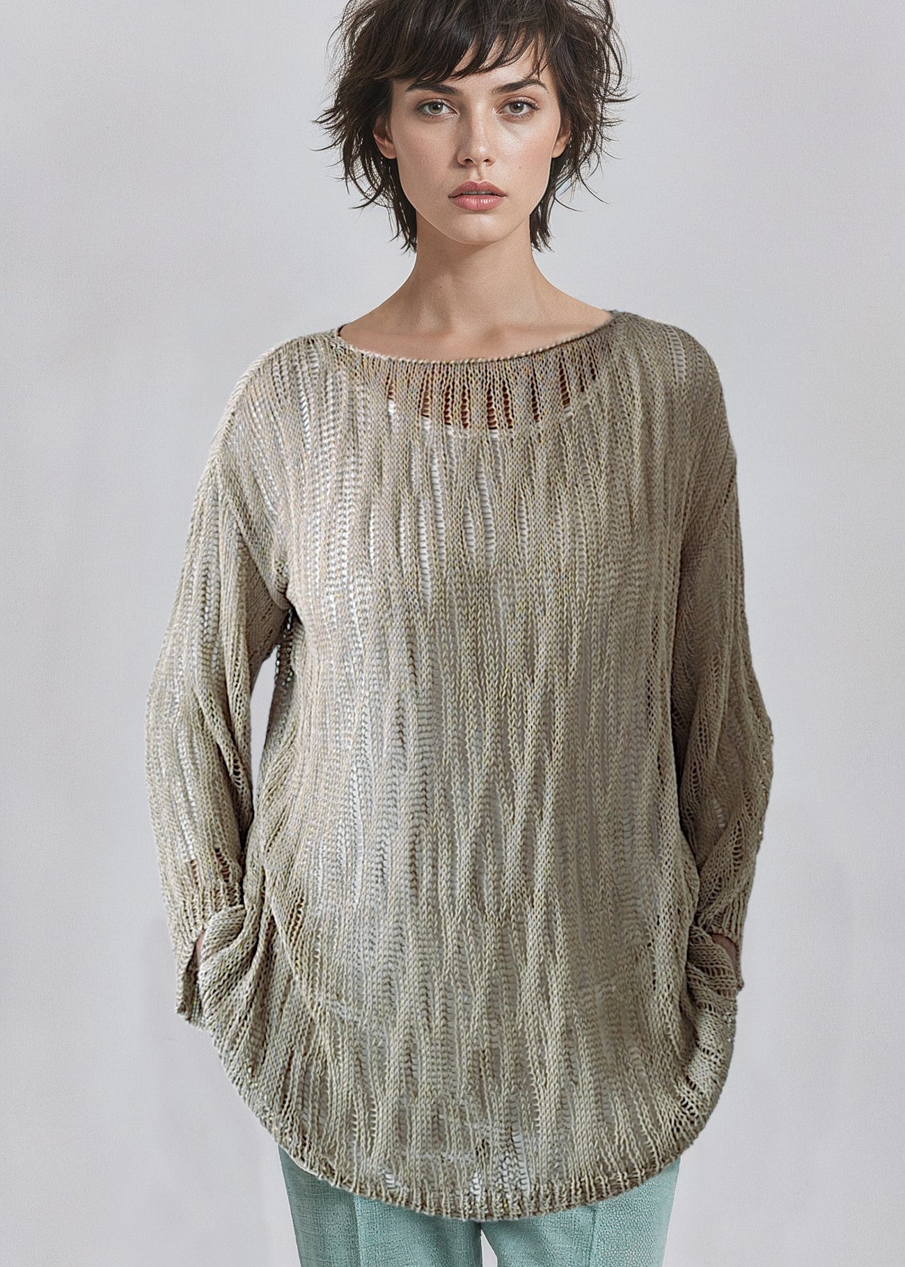 Long Drops in cotone-seta