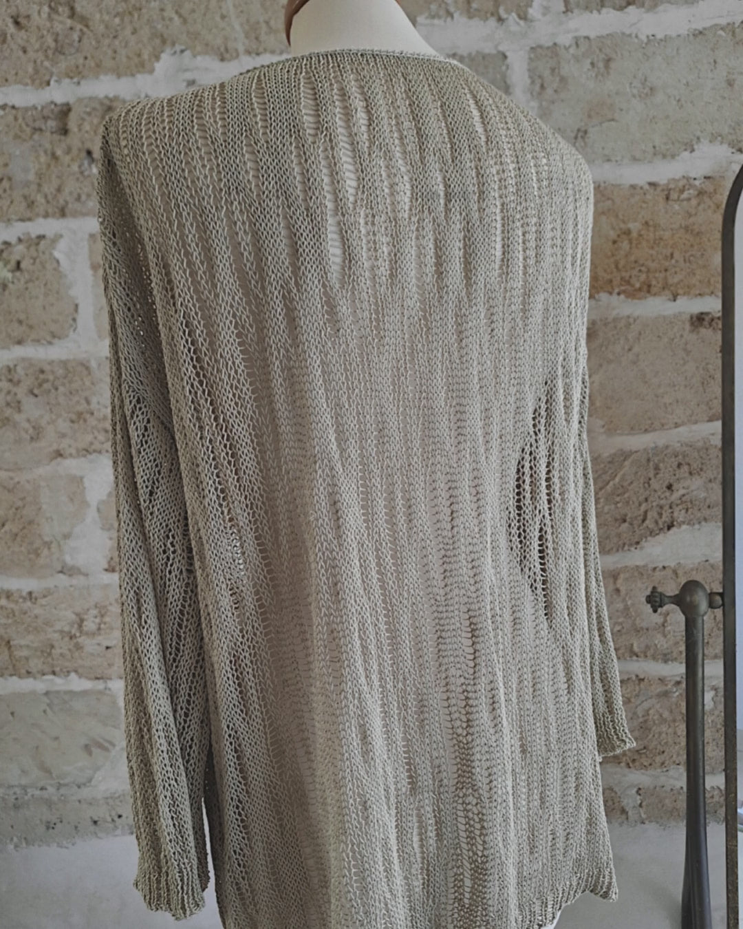 Long Drops in cotone-seta